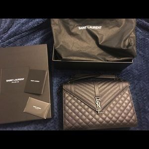 YSL Yves Saint Laurent Large Envelope Bag
